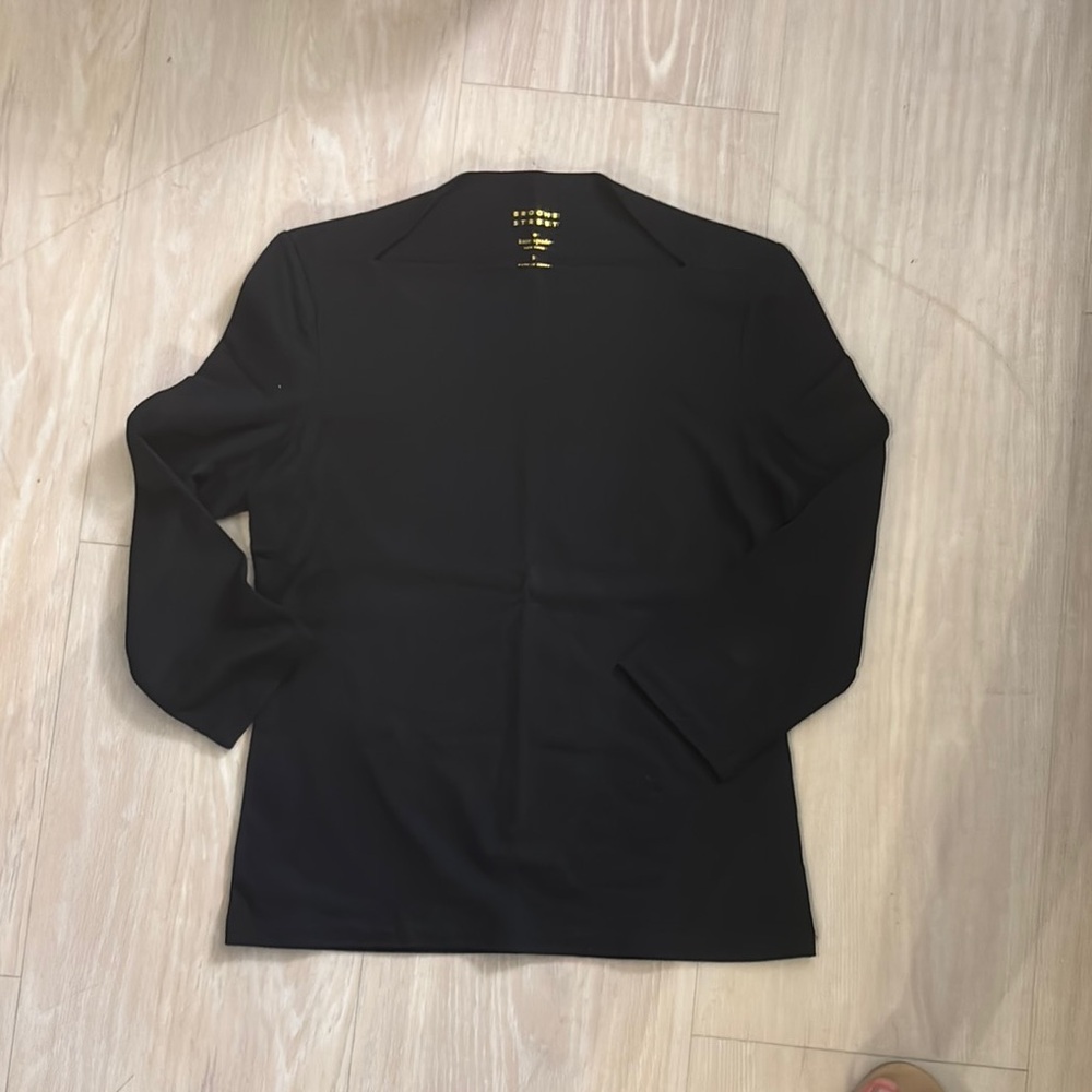 Kate Spade Classic Black women’s  3/4 sleeves top